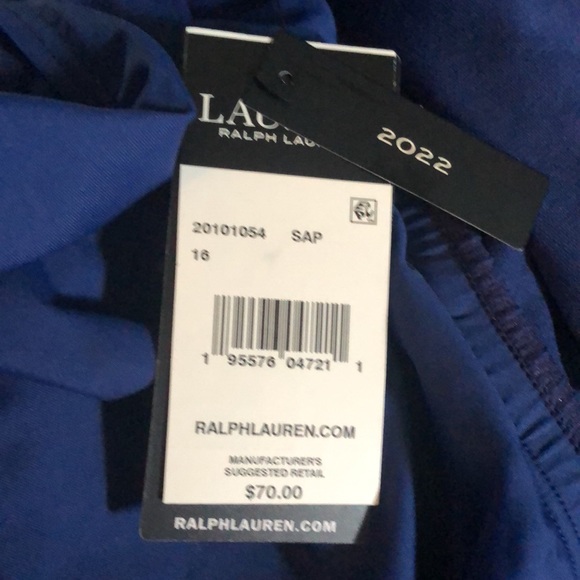 Lauren Ralph Lauren Beach Club Solids Ruffle Skirted Hipster Bottoms - Picture 4 of 4